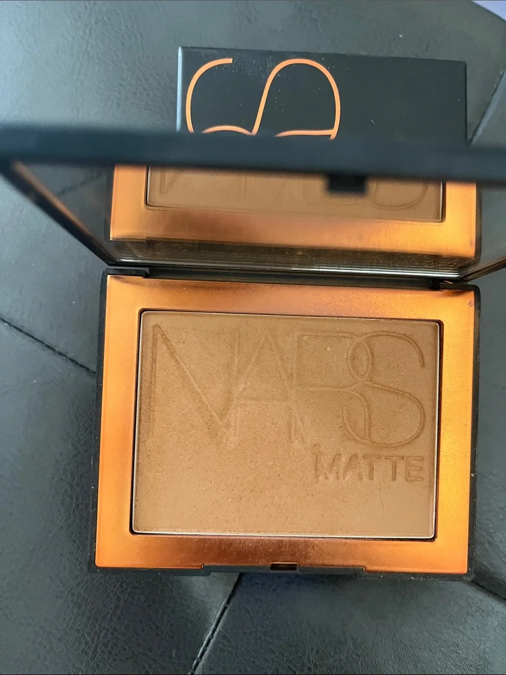 NARS Matte Bronzer Compact — Warm Tan Bronze Laguna Matte full-size